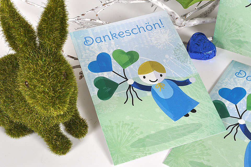 Einfach mal Danke sagen – mit Besonders e.V. Dankeschön Postkarten